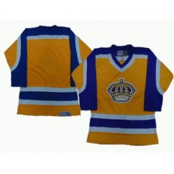 Los Angeles Kings Blank yellow purple jersey