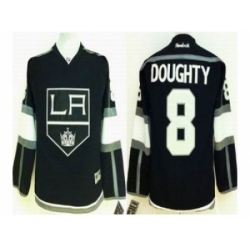 Youth nhl jerseys los angeles kings #8 doughty black