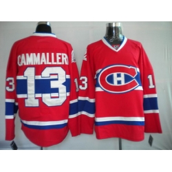 Youth Montreal Canadiens #13 CAMMALLERI Red