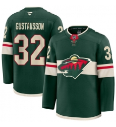 Men Minnesota Wild 32 Filip Gustavsson Green Home Stitched Hockey Jersey Men Minnesota Wild 32 Filip Gustavsson Green Home Stitched Hockey Jersey