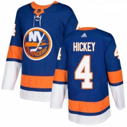 Youth Adidas New York Islanders 4 Thomas Hickey Premier Royal Blue Home NHL Jersey 