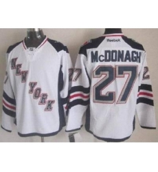 New York Rangers #27 Mcdonagh White 2014 Stadium Series Jersey