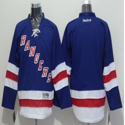 New York Rangers Blank Blue Stitched NHL Jersey