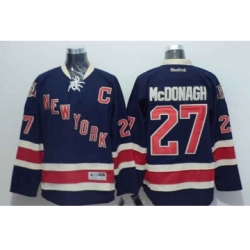 nhl jerseys new york rangers #27 mcdonagh dk.blue[patch C][85th]