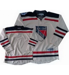 Youth New York Rangers blank cream 2012 winter classic Jersey