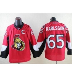 Ottawa Senators 65 Erik Karlsson Red Home Stitched NHL Jersey