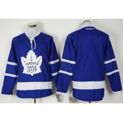 Maple Leafs Blank Blue New Stitched NHL Jersey