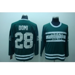 Toronto Maple Leafs 28 domi green jerseys CCM