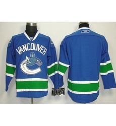 Vancouver Canucks Blank Blue Jersey