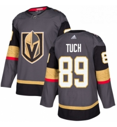 Youth Adidas Vegas Golden Knights 89 Alex Tuch Authentic Gray Home NHL Jersey 