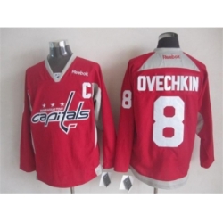 NHL Washington Capitals 8 alex Ovechkin red jerseys