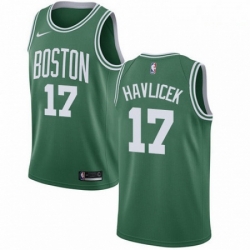 Mens Nike Boston Celtics 17 John Havlicek Green NBA Swingman Icon Edition Jersey