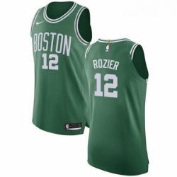 Youth Nike Boston Celtics 12 Terry Rozier Authentic GreenWhite No Road NBA Jersey Icon Edition 