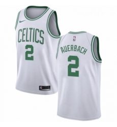 Youth Nike Boston Celtics 2 Red Auerbach Swingman White NBA Jersey Association Edition