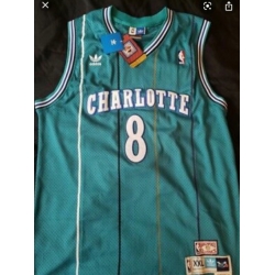 Charlotte 8 Kobe Bryant Teal Throwback Jersey