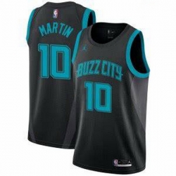 Men's Caleb Martin Charlotte Hornets Swingman Black Edition Jersey