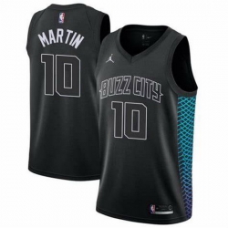 Men's Caleb Martin Charlotte Hornets Swingman Black Jersey