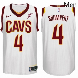 Nike NBA Cleveland Cavaliers 4 Iman Shumpert Jersey 2017 18 New Season White Jersey