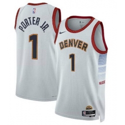 Men Denver Nuggets Michael Porter Jr. #22 Nike City Edition Swingman Jersey