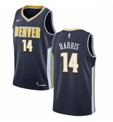 Youth Nike Denver Nuggets 14 Gary Harris Swingman Navy Blue Road NBA Jersey Icon Edition