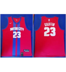 Pistons 23 Blake Griffin Red 2019 20 City Edition Nike Swingman Jersey