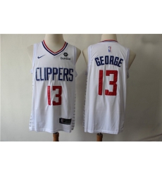 Clippers 13 Paul George White Nike Swingman Jersey