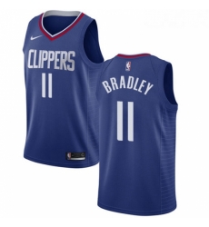 Womens Nike Los Angeles Clippers 11 Avery Bradley Swingman Blue Road NBA Jersey Icon Edition 