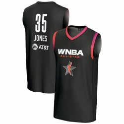 Men All Star Active Player Custom Black 2024 Stitched Jersey