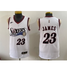 Men-s-Philadelphia-76ers--23-LeBron-James-White-2026-Classic-Edition-Stitched-Jersey-967-99946