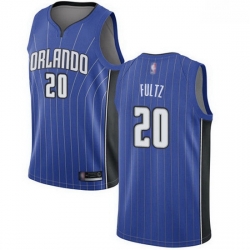 Magic  20 Markelle Fultz Royal Basketball Swingman Icon Edition Jersey