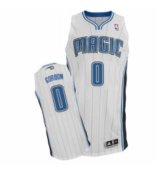 Mens Adidas Orlando Magic 0 Aaron Gordon Authentic White Home NBA Jersey