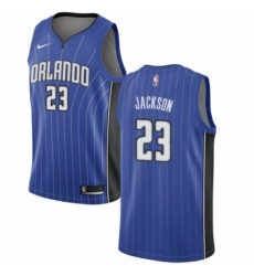 Womens Nike Orlando Magic 23 Justin Jackson Swingman Royal Blue NBA Jersey Icon Edition 