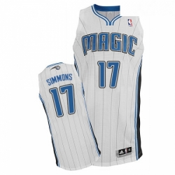 Youth Adidas Orlando Magic 17 Jonathon Simmons Authentic White Home NBA Jersey 