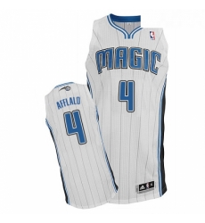 Youth Adidas Orlando Magic 4 Arron Afflalo Authentic White Home NBA Jersey 