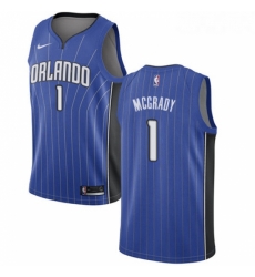 Youth Nike Orlando Magic 1 Tracy Mcgrady Swingman Royal Blue Road NBA Jersey Icon Edition