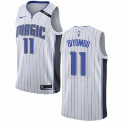 Youth Nike Orlando Magic 11 Bismack Biyombo Swingman NBA Jersey Association Edition