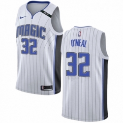 Youth Nike Orlando Magic 32 Shaquille ONeal Swingman NBA Jersey Association Edition