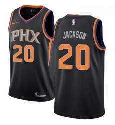 Womens Nike Phoenix Suns 20 Josh Jackson Swingman Black Alternate NBA Jersey Statement Edition 