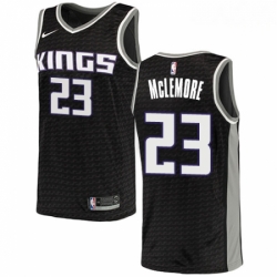 Mens Nike Sacramento Kings 23 Ben McLemore Swingman Black NBA Jersey Statement Edition 