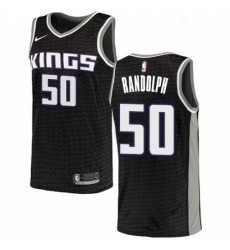 Mens Nike Sacramento Kings 50 Zach Randolph Authentic Black NBA Jersey Statement Edition 