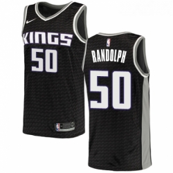 Womens Nike Sacramento Kings 50 Zach Randolph Swingman Black NBA Jersey Statement Edition 