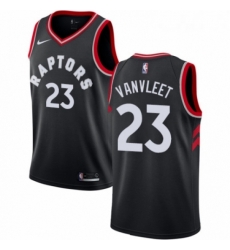 Youth Nike Toronto Raptors 23 Fred VanVleet Authentic Black NBA Jersey Statement Edition 