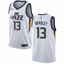 Womens Nike Utah Jazz 13 Tony Bradley Swingman NBA Jersey Association Edition 