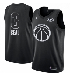 Youth Nike Jordan Washington Wizards 3 Bradley Beal Swingman Black 2018 All Star Game NBA Jersey 