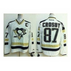 NHL Jerseys Pittsburgh Penguins #87 Crosby white[2014 new stadium][patch C]