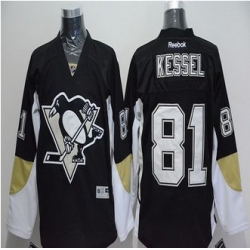 Pittsburgh Penguins #81 Phil Kessel Black Home NHL Jersey