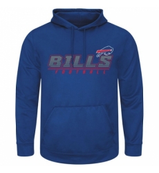 NFL Buffalo Bills Majestic Punt Return Pullover Hoodie Royal