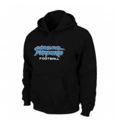 NFL Mens Nike Carolina Panthers Font Pullover Hoodie Black