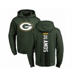 Football Green Bay Packers 31 Adrian Amos Green Backer Hoodie