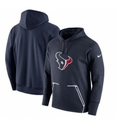 NFL Houston Texans Nike Champ Drive Vapor Speed Pullover Hoodie Navy